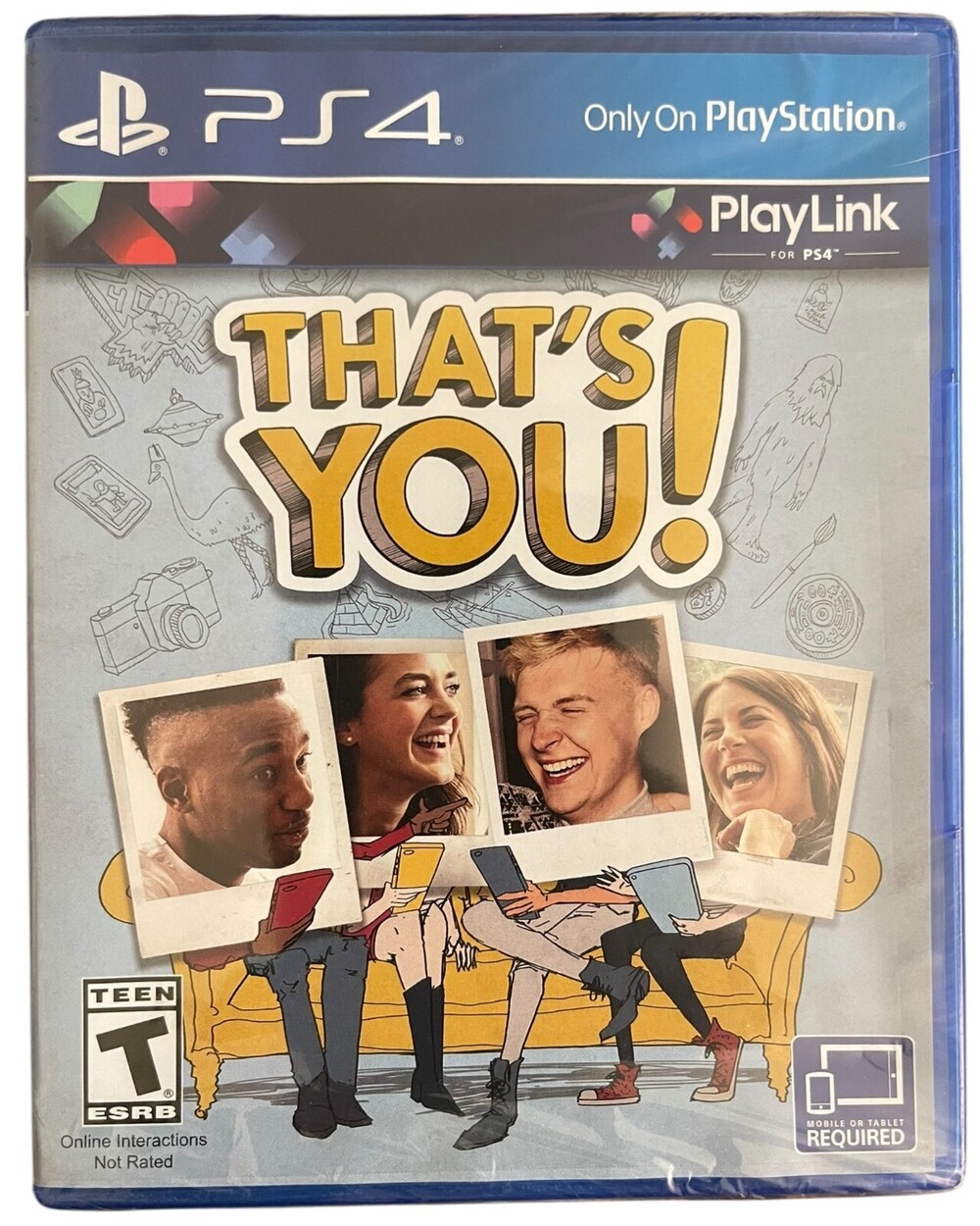 That's You PS4 Sony PlayStation 4, 2017 (2-6 Player). New & Sealed.